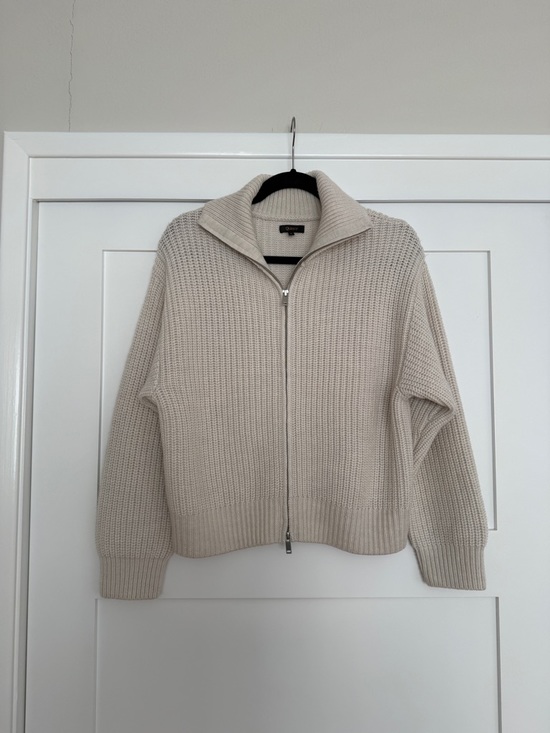 Quince Merino Full Zip Sweater - Picture 2 of 7